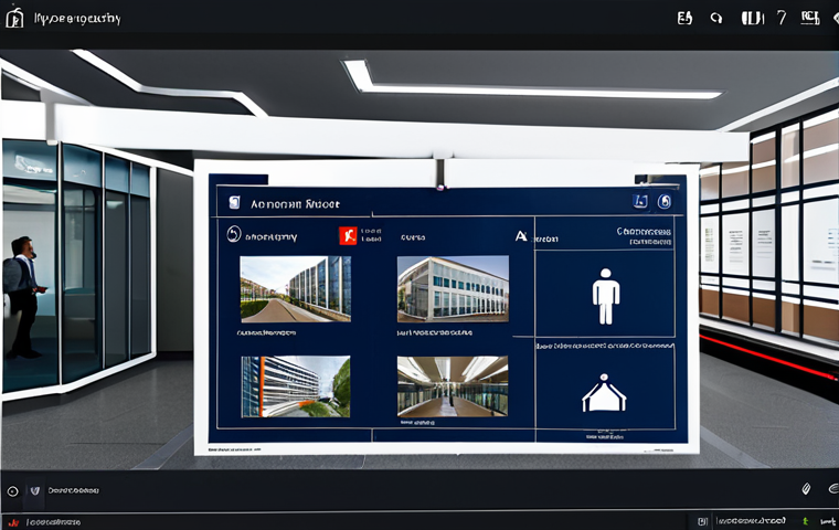 AI-Powered Fire Evacuation System**

"A modern office building interior. Digital signage displays dynamically updating evacuation routes in real-time, guiding fully clothed people towards emergency exits. The scene showcases a smooth, orderly, and safe evacuation. Incorporate subtle AI interface elements on screens. Safe for work, appropriate content, professional architectural visualization, natural proportions, well-formed hands, correct anatomy, professional, family-friendly, fully clothed, modest clothing."

**