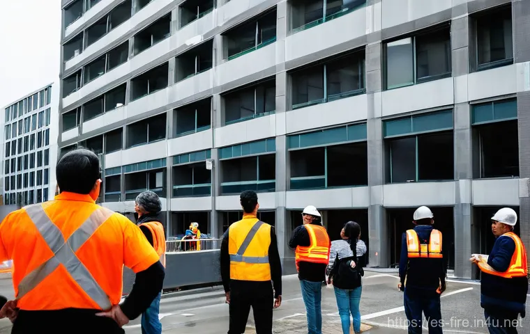 화재안전관리 실무에서의 문제 해결 역량 - **Prompt 1: The Intuitive Glance**
    "A candid shot of a Hispanic woman, mid-30s, in a brightly li...