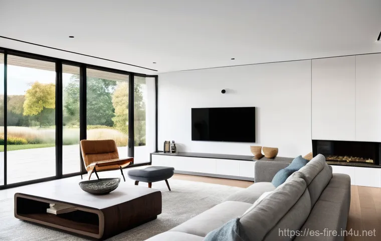 화재안전관리 실무와 관련된 주요 법령 요약 - **Prompt 2: Diligent Fire Safety Equipment Check**
    "Inside a clean, professional-looking small b...