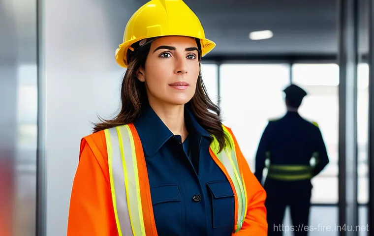 화재안전관리 기술자 시험 최신 트렌드 - **Prompt 2: High-Tech Fire Prevention Control Room**
    "Inside a futuristic and high-tech control ...